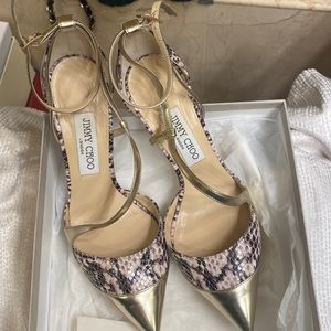 Jimmy Choo Snakeskin Print